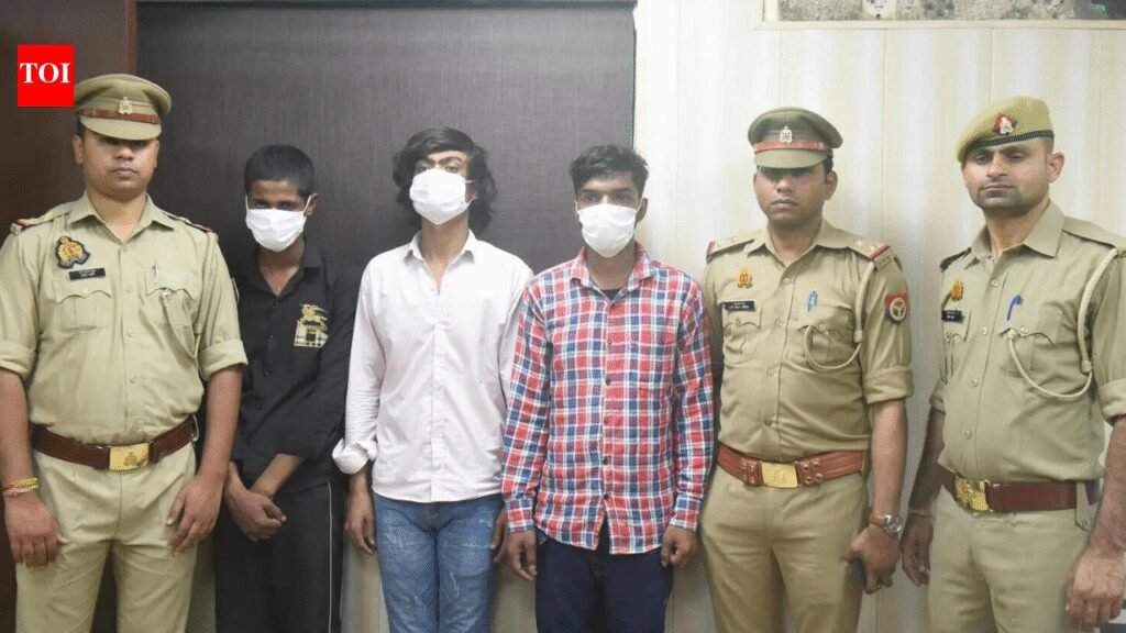 Three lured many on dating app and robbed them; held in Noida | Noida News