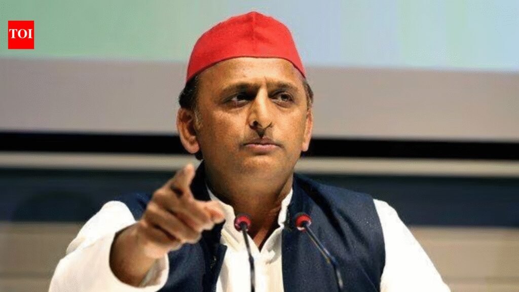 Rs 40k a year for women, land at market rates, Akhilesh says in Noida | Noida News