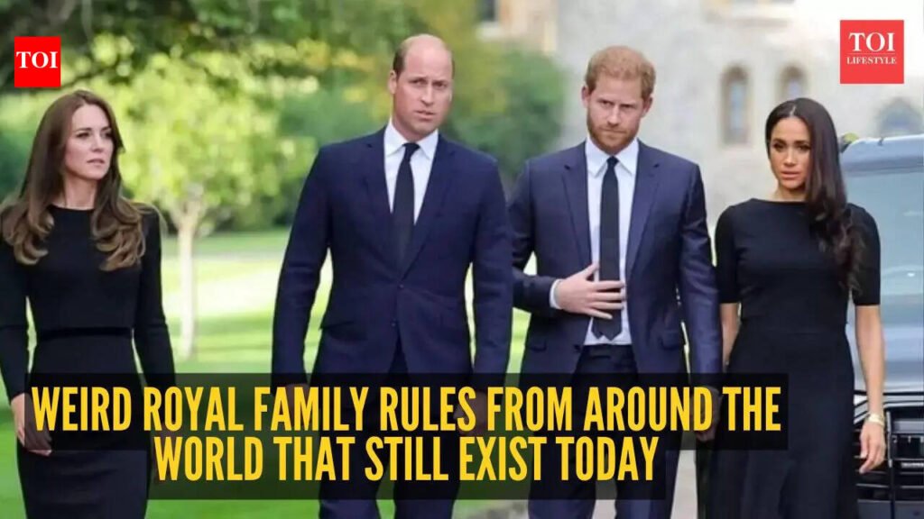 5 strange royal family rules still enforced today