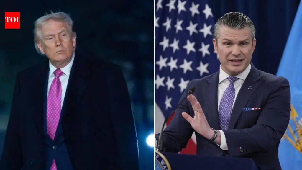 ‘Trump doesn’t bluff’: Pentagon chief warns Iran, says US wants deal but ‘prepared to continue with bombs’