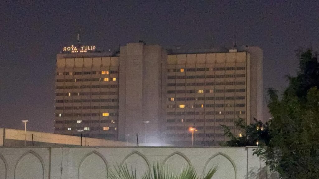 Drone attack hits hotel in Baghdad, no injuries reported