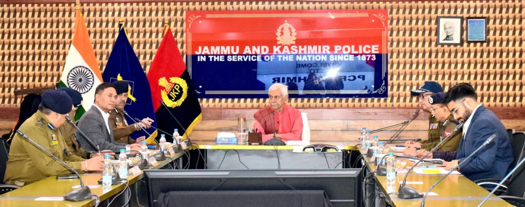 LG Manoj Sinha Chairs High-level Meeting to Review law and Order Situation in Kashmir – Rising Kashmir