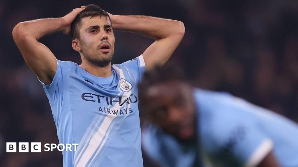 Man City 2-2 Nottingham Forest: Pep Guardiola’s side blink first in title race