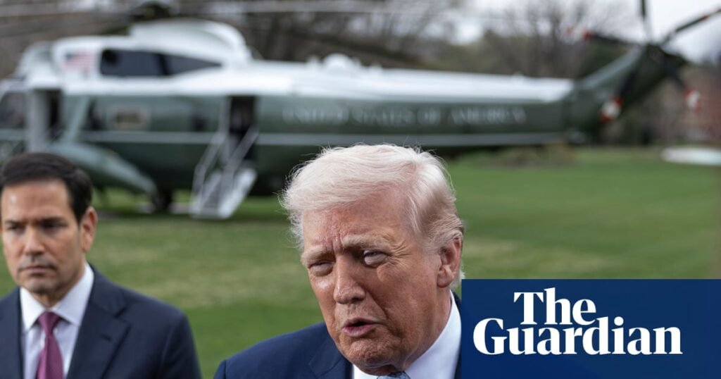 Donald Trump ‘very surprised’ Australia declined to send troops to strait of Hormuz amid fuel crisis | Donald Trump