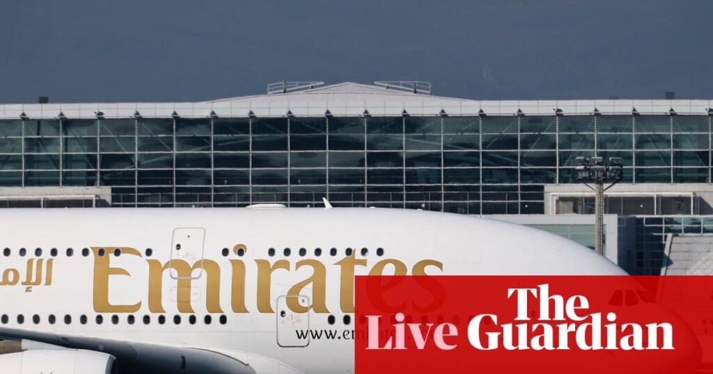 Politics live: PM talks to UAE leader about stranded Australians; Allan reveals start date for legal right to work from home | Australia news