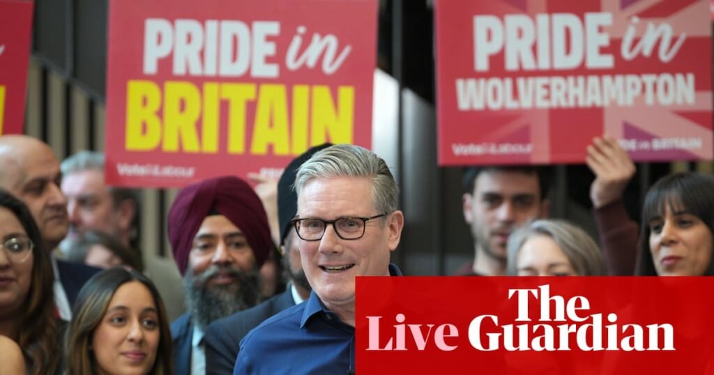 Starmer says UK won’t get ‘dragged into Iran war’ as Labour launches its local elections campaign – UK politics live | Politics