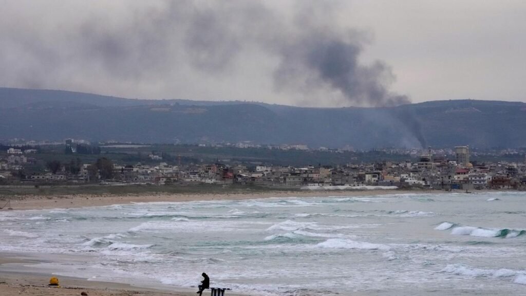 Israel strikes towns, villages across southern Lebanon