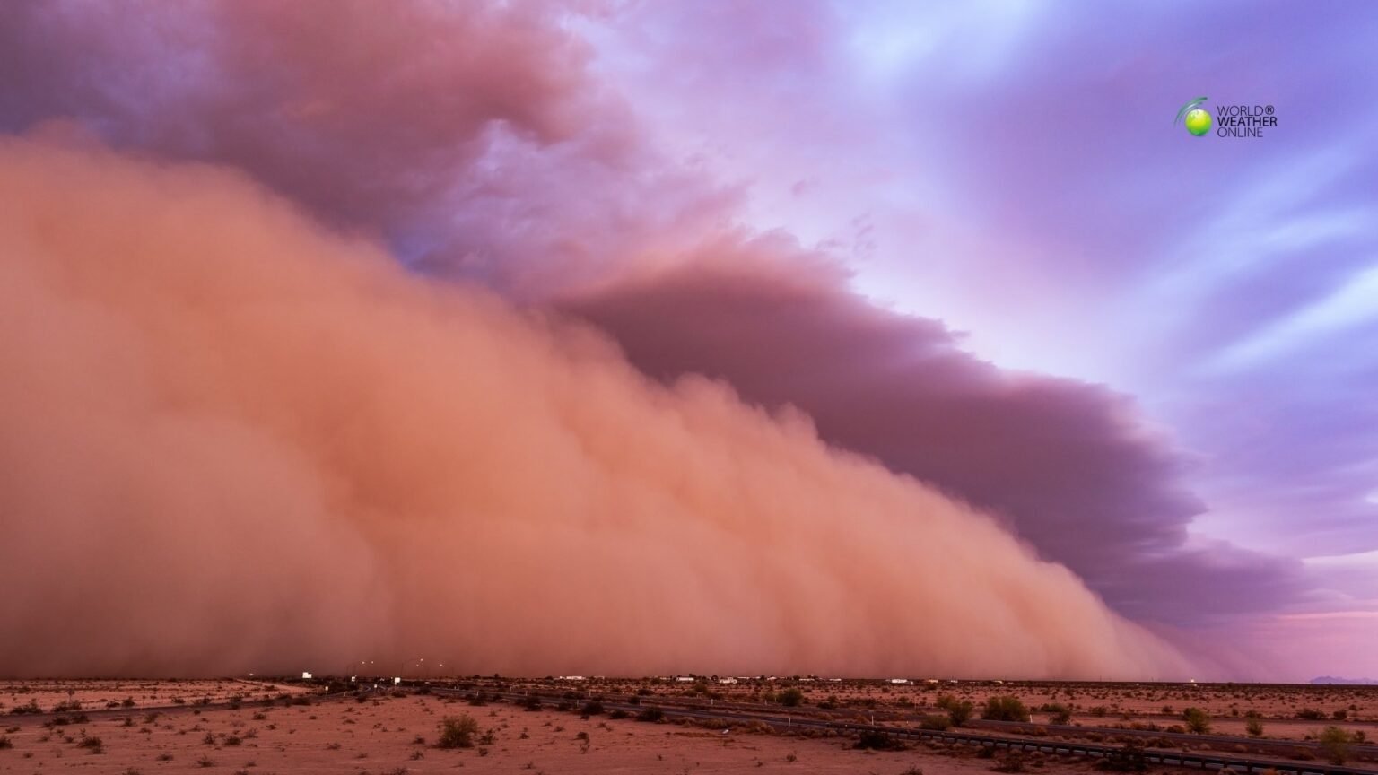 Dust Storms Sweep Across the Middle East