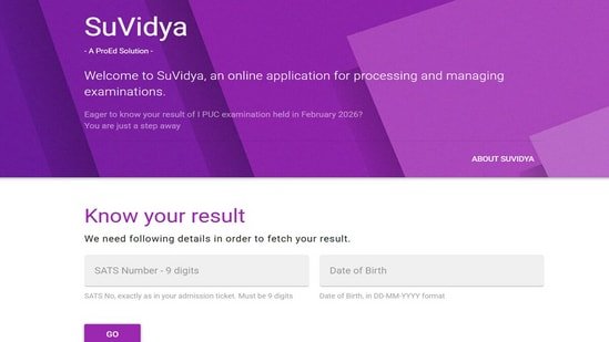 Karnataka 1st PUC Result 2026 declared at result.proed.in, direct link to check here