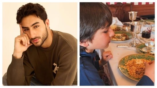 Kareena Kapoor, Saif Ali Khan’s son Taimur enjoys biryani on Eid, Ibrahim Ali Khan gives a glimpse of the celebrations