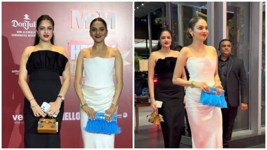Madhoo at 56 wows internet with her ‘flawless’ beauty in white gown at event: ‘No one can guess who is mom and daughter’