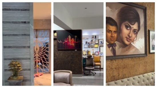 Step inside Hema Malini’s maximalist Mumbai home featuring art-filled walls and cultural decor