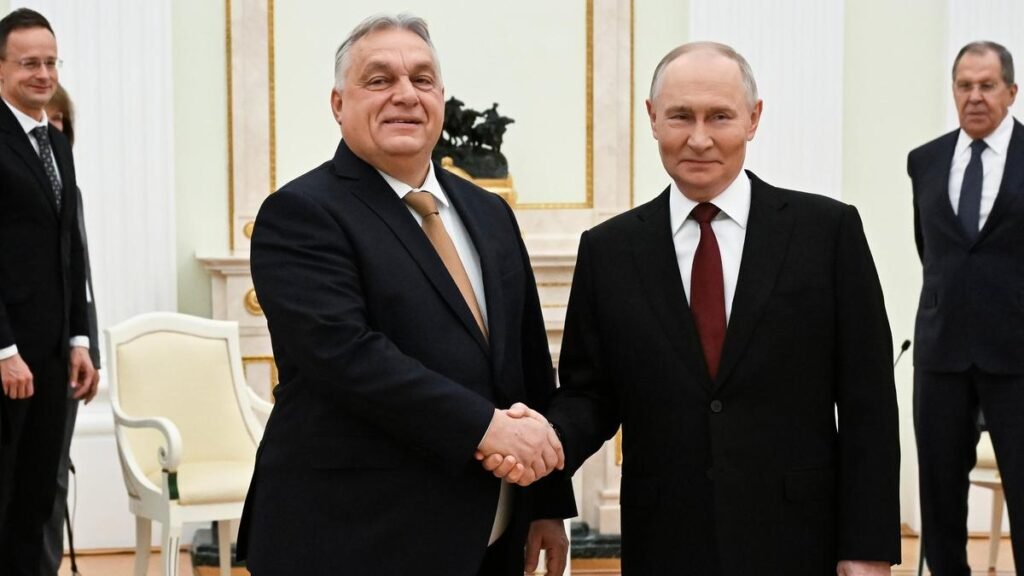 Putin and Orban discuss Hungarian POWs captured fighting for Ukraine