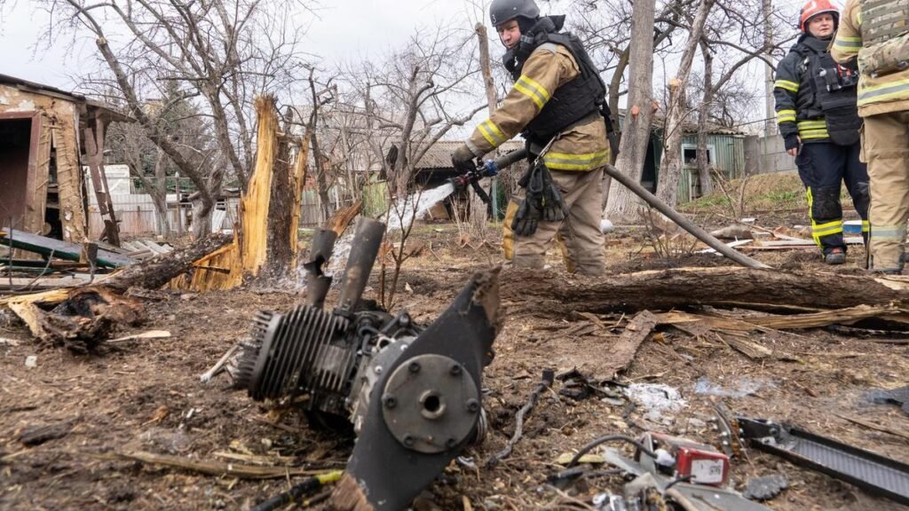 Russia says it shot down almost 400 Ukrainian drones as Moscow, Kyiv escalate aerial barrages