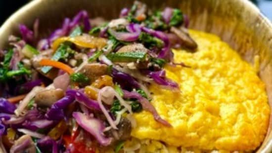 Nutritionist shares custard and veggie rice bowl recipe loaded with 22g protein and only 255 cal