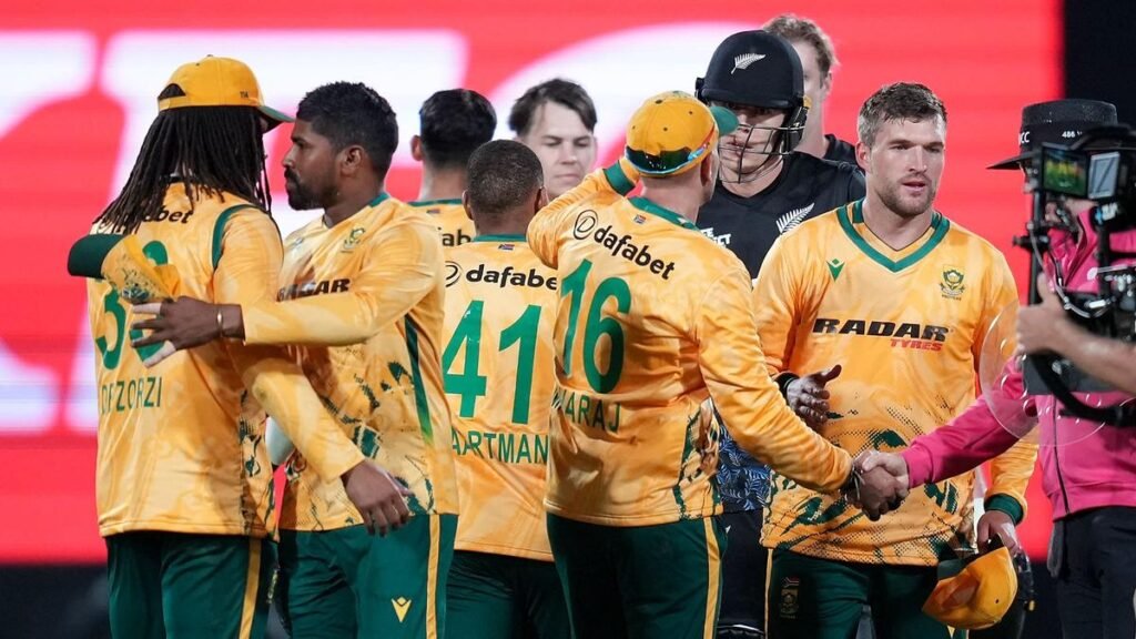 NZ vs SA fourth T20I: Spinners shine as South Africa beats New Zealand to level series at 2-2