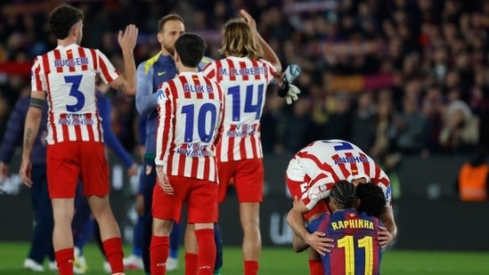Atletico Madrid survive Barcelona fightback to seal Copa del Rey final berth| Football News