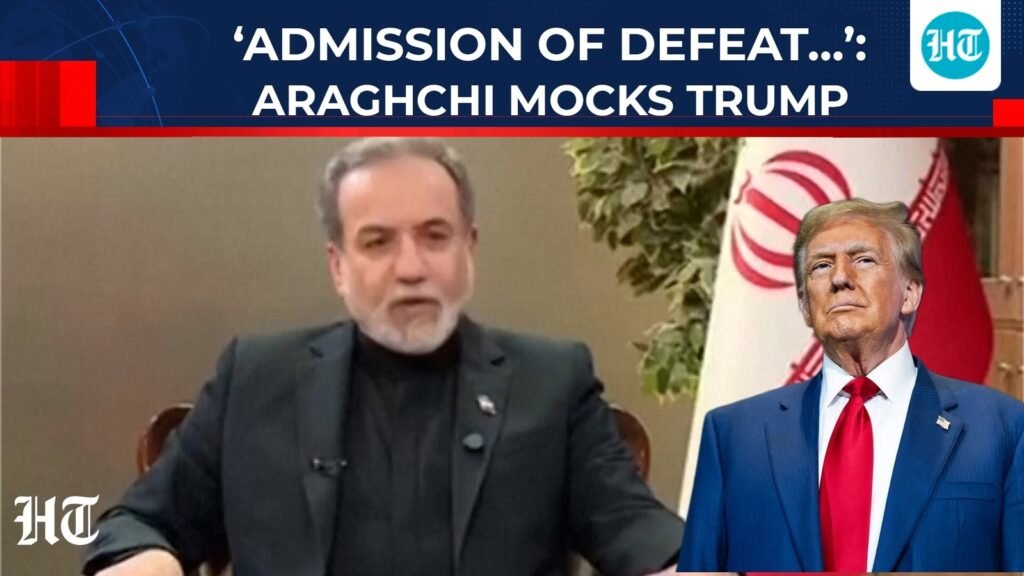 Iran FM mocks Trump over talks push, says ‘those who demanded unconditional surrender now seeking…’