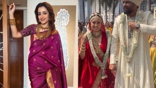 Trisha Krishnan posts pictures with Parthiban’s daughter from Eka Lakhani’s wedding despite flak from him over Vijay