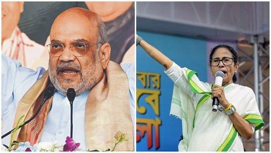 Poll battle in West Bengal heats up as Mamata Banerjee, Amit Shah exchange barbs| India News