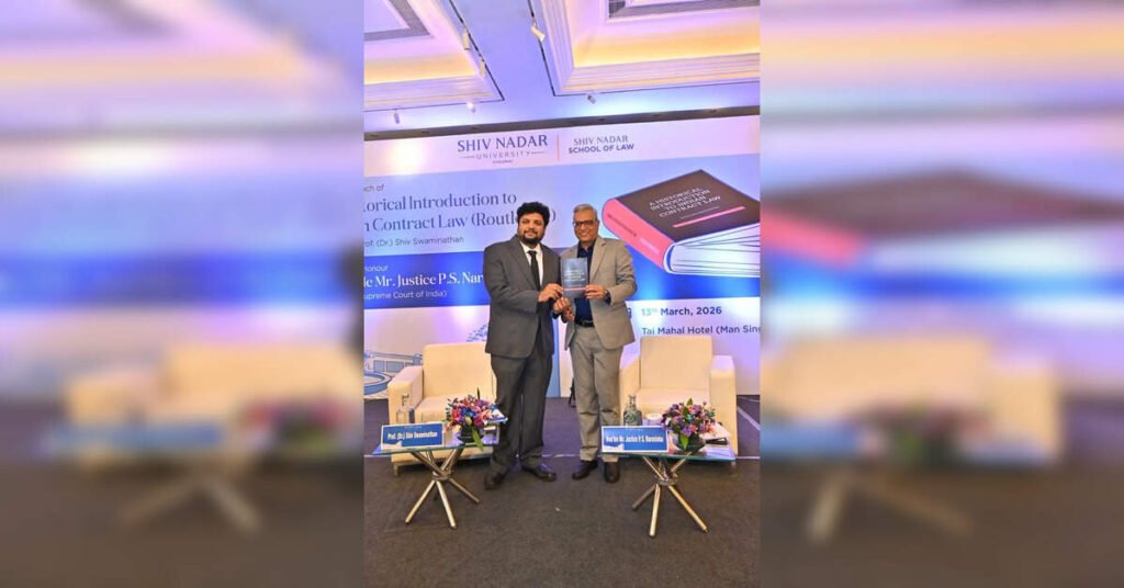 “As AI advances, many principles of contract law will have to be revisited,” says Justice Narasimha, ETLegalWorld