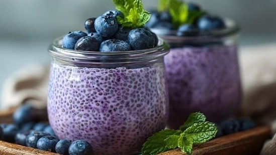 Gastroenterologist shares delicious, gut-friendly blueberry chia pudding breakfast recipe packed with antioxidants