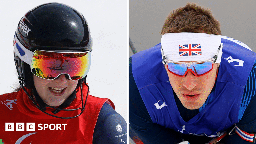 Winter Paralympics 2026: Ski duo Menna Fitzpatrick and Scott Meenagh will be GB’s flagbearers