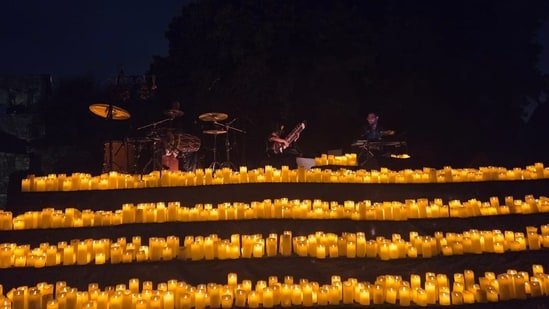 Amid candlelight and Sufi sounds, a serene soiree at Purana Quila