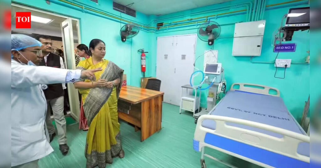 Delhi CM Inaugurates ICU, Endoscopy Suite and AYUSH Stress Programme; Lays Foundation for IHBAS OPD Building, ETHealthworld