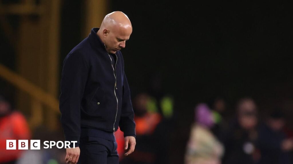 Wolves 2-1 Liverpool: ‘Same old story’ for Arne Slot as Wolves vow to ‘keep fighting’