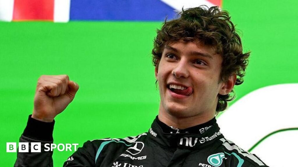 Chinese Grand Prix 2026: Kimi Antonelli wins ahead of Russell