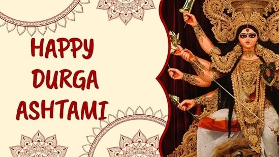 Happy Durga Ashtami 2026: Top 100+ Ashtami wishes, images, WhatsApp status, greetings to share with loved ones today