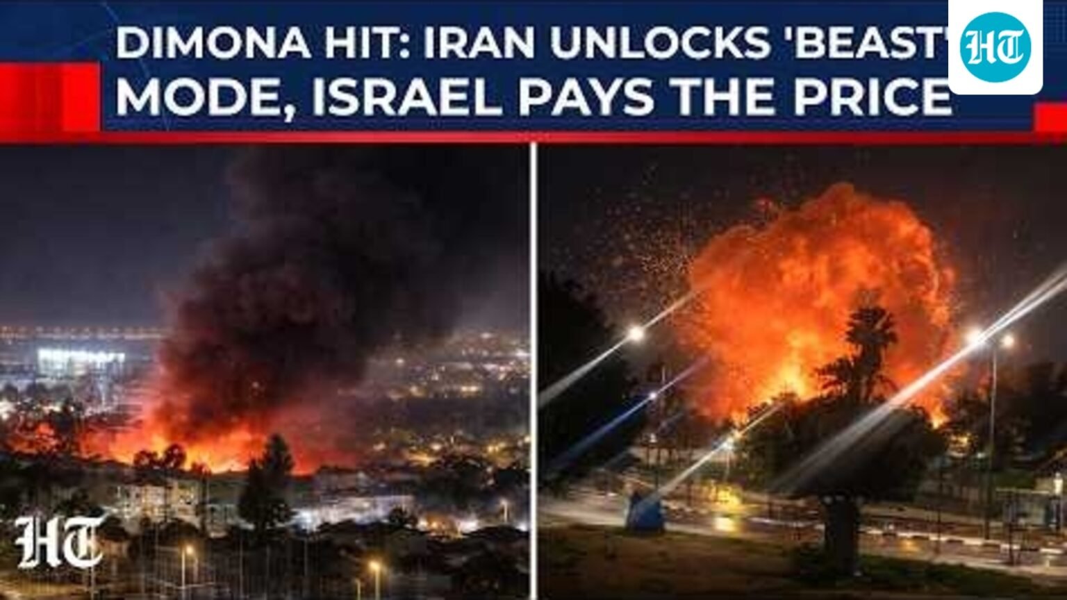 After Natanz attack, Iran unlocks ‘beast’ mode, missiles set Israel’s nuclear city Dimona on fire