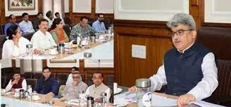 Chief Secy reviews progress of Tawi Artificial Lake, Riverfront Development Projects – Rising Kashmir
