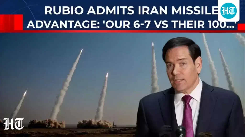 Rubio admits Iran missile advantage as US soldier deaths rise: ‘Our 6-7 Vs Tehran’s 100…’| Israel