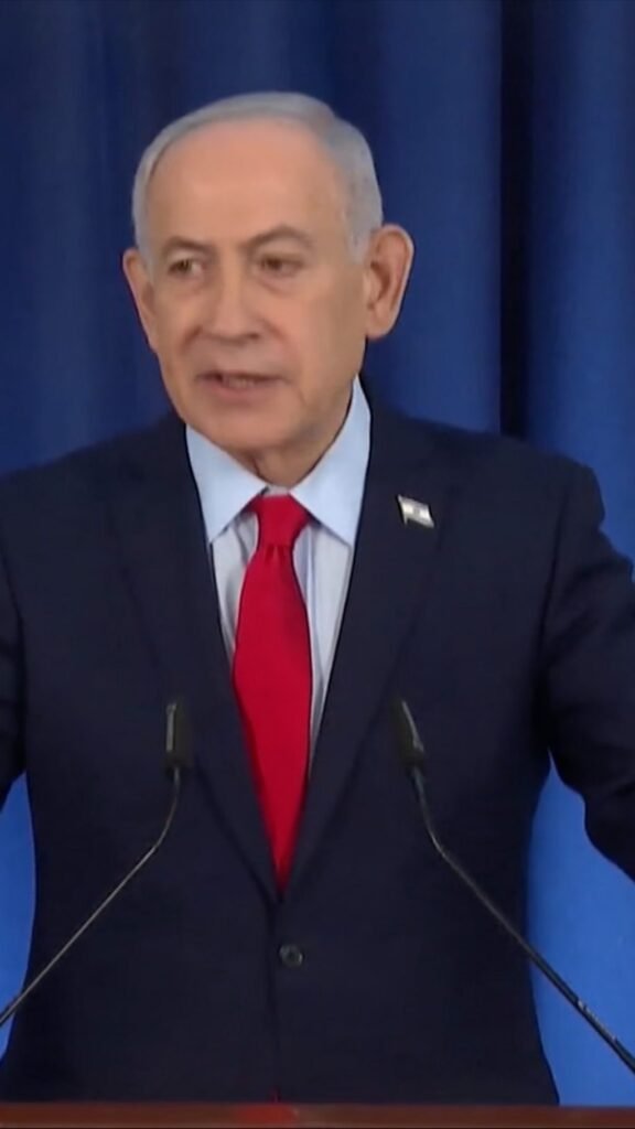 Netanyahu says idea Israel dragged US into Iran war ‘fake news’