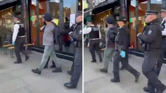 Indian restaurant owner arrested in London after protests over his refusal to sell halal meat