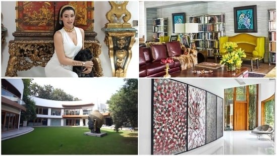 Step inside Shalini Passi’s 20,000 sq ft palatial home in Delhi which is more beautiful than an art gallery