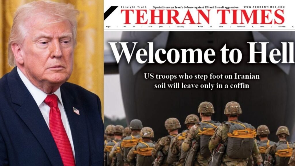 ‘US troops will leave in coffins’: Iranian daily’s ‘hell’ warning amid reports of possible ground invasion