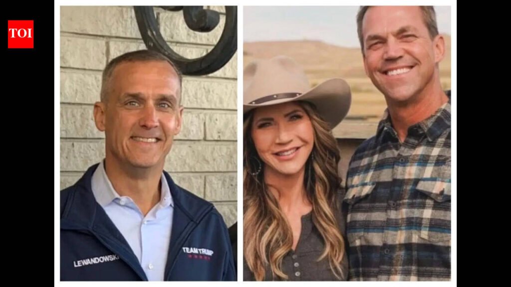 ‘I know. There’s nothing I can do about it’: Kristi Noem’s husband to online models on wife’s alleged affair