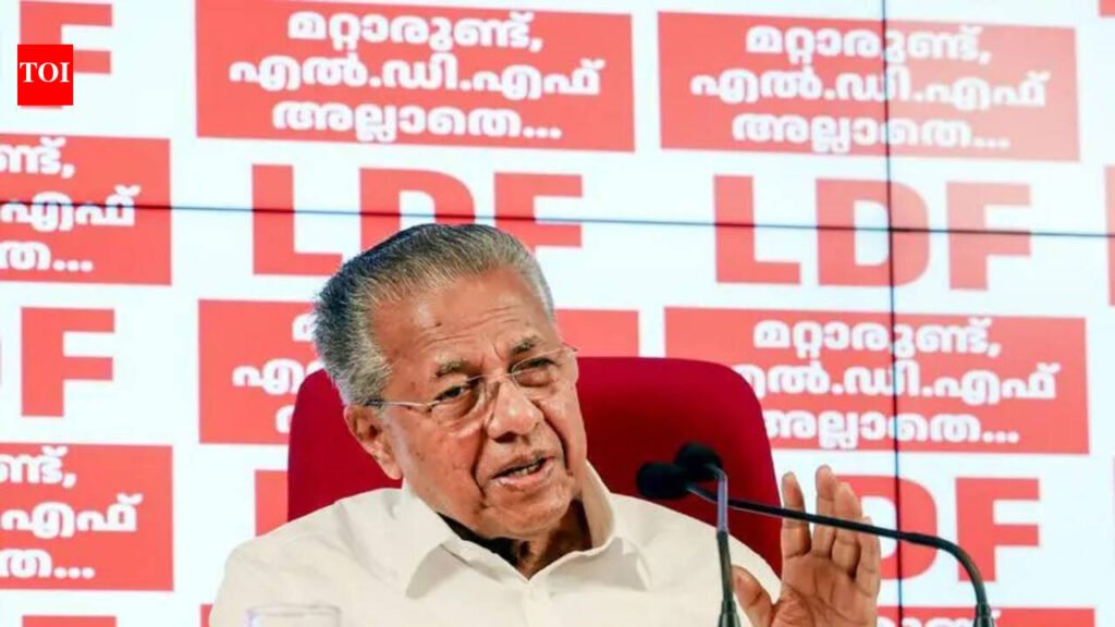 Pinarayi Vijayan terms SDPI claims about CPM seeking its support baseless | Thiruvananthapuram News