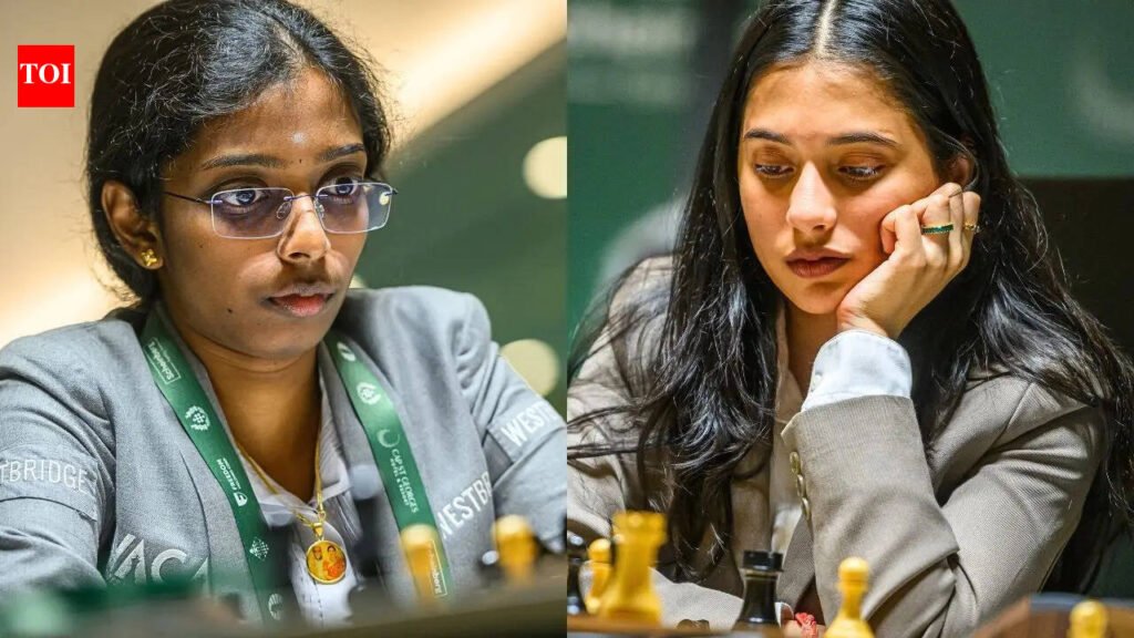 Candidates Chess: How Divya Deshmukh missed winning chance against R Vaishali | Chess News