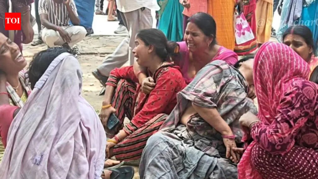 Grief and rush at Nalanda hospitals | Patna News