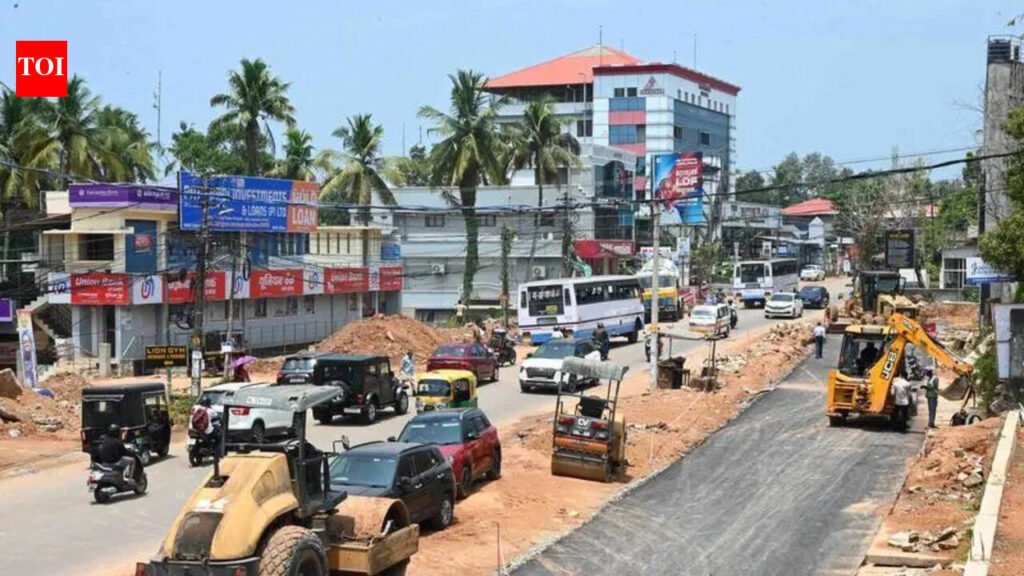 Sreekaryam flyover work gains pace ahead of monsoon | Thiruvananthapuram News