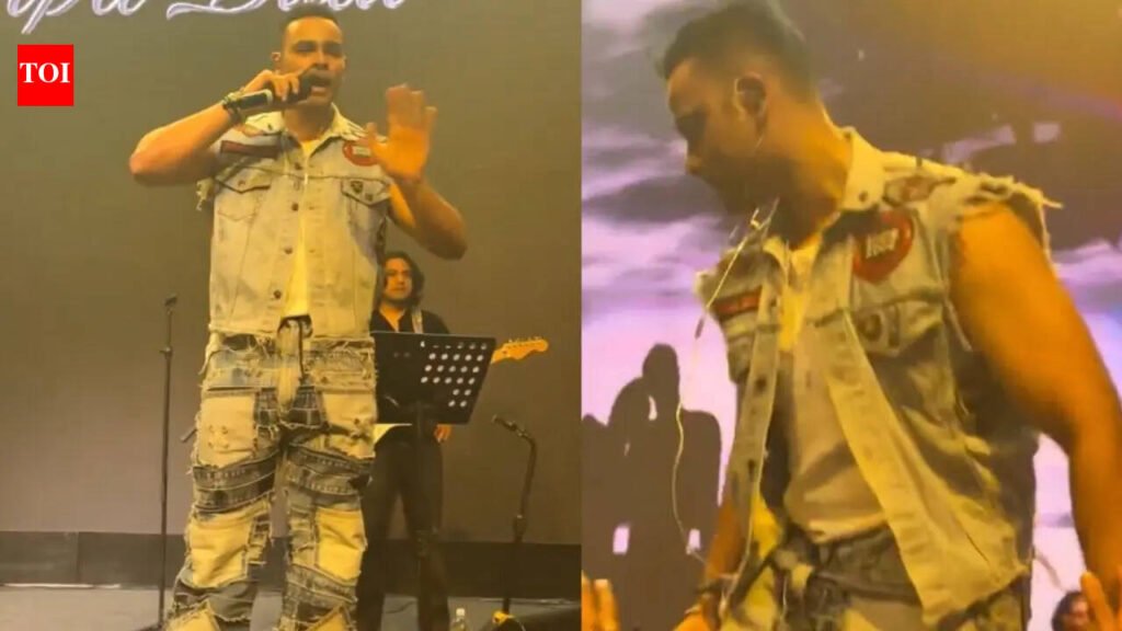Singer Arpit Bala: ‘I lashed out when boundaries were crossed’: Arpit Bala breaks silence on Hyderabad concert row, says ‘my face is not a bullseye’ | Hyderabad News