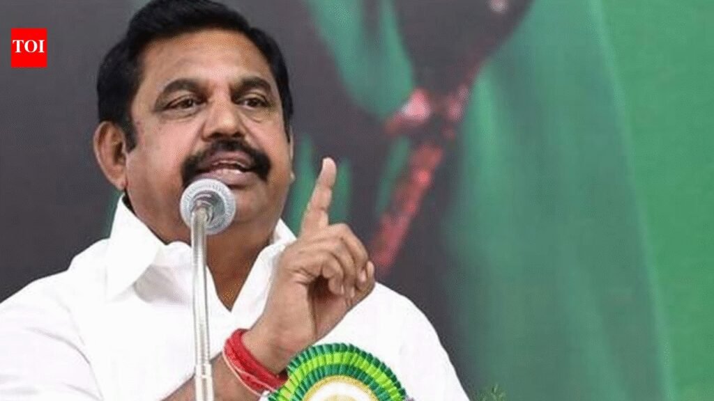 Tamil Nadu assembly elections: Dissent in AIADMK over seat allocation continues, 2 step down | Chennai News