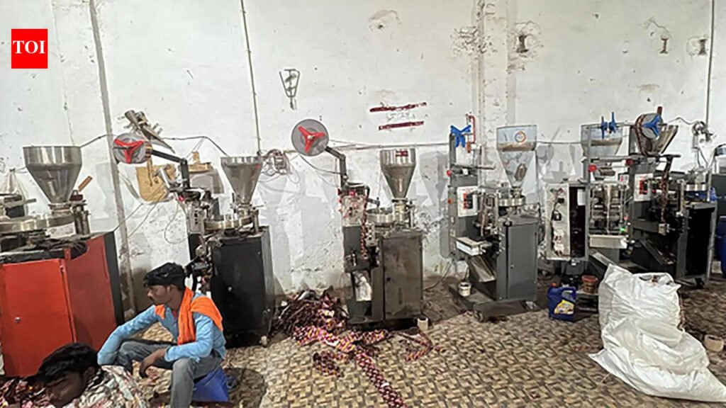 Pan masala unit busted for Rs 10-crore tax evasion in Haryana, covert machines seized; one held | Gurgaon News