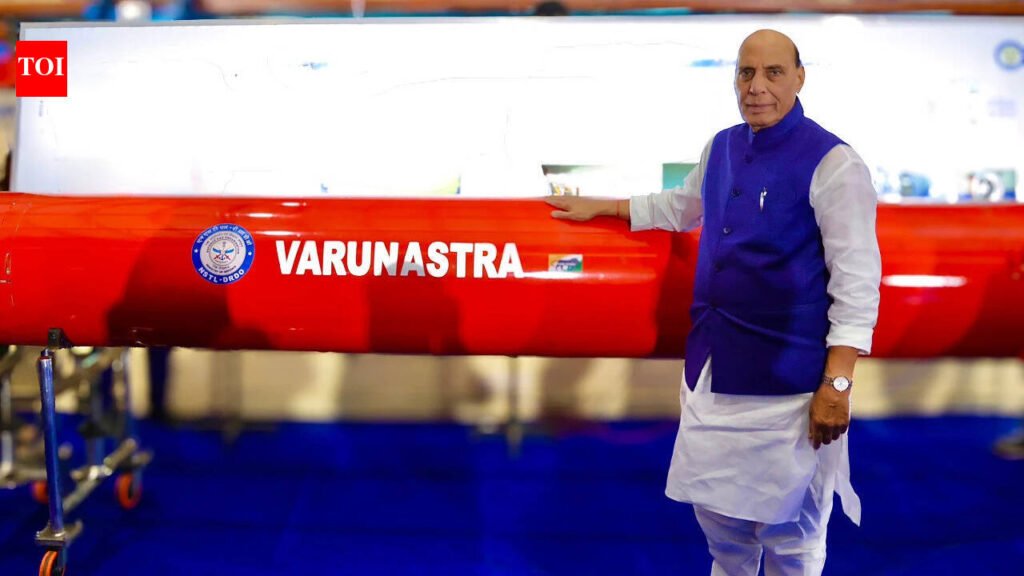 India’s third home-grown N-sub commissioned; Rajnath also launches stealth frigate, large cavitation tunnel facility at Vizag | India News