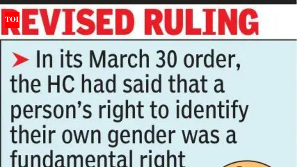 Raj HC revises epilogue in transgender quota judgment | Jaipur News