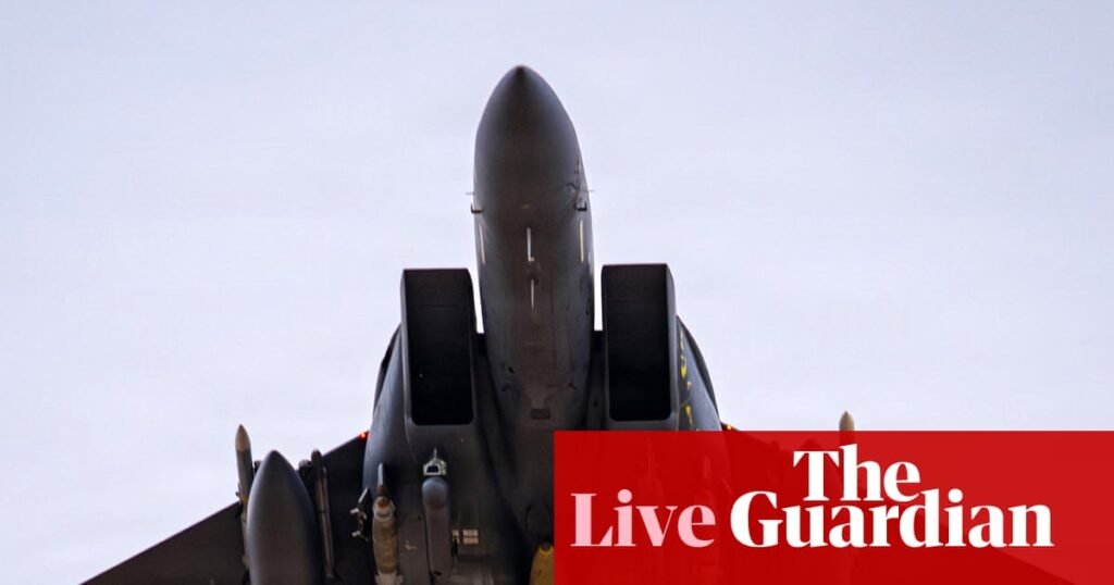 Middle East crisis live: US and Iranian forces race to recover missing pilot from downed jet; Israel bombards Beirut | US-Israel war on Iran